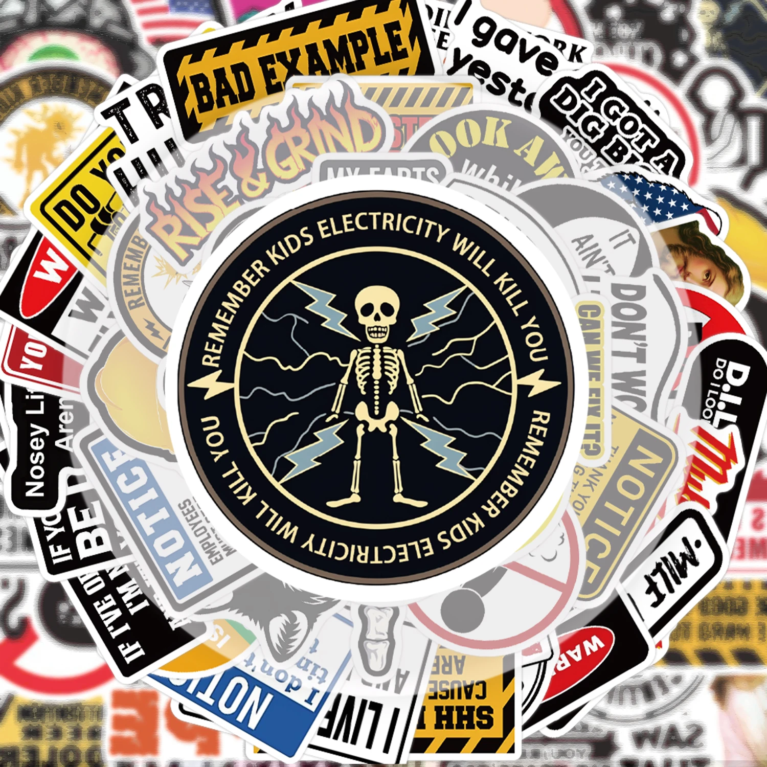 50 Pieces of Fun Hard Hat Graffiti Stickers, Suitable for Decorating Water Bottles, Laptops, Cell Phones, Suitcases, Skateboards, Guitars, Gift Boxes, and Party Decorations
50 Pieces of Fun Hard Hat Graffiti Stickers, Suitable for Decorating Water Bottles, Laptops, Cell Phones, Suitcases, Skateboards, Guitars, Gift Boxes, and Party Decorations