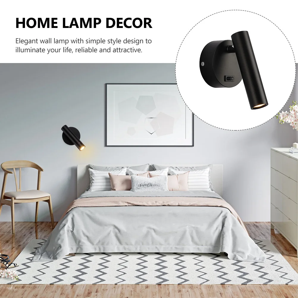 Reading Wall Lamp Modern Simple Indoor Wall-Mounted One-Head Light Bedside Lamp For Room Decor Iron Wall Light Fill-In
Reading Wall Lamp Modern Simple Indoor Wall-Mounted One-Head Light Bedside Lamp For Room Decor Iron Wall Light Fill-In