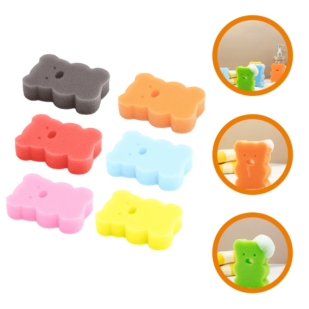6pcs Bathing Sponge Cute Cartoon Baby Bath Accessories Lightweight Portable Shower Tool Toddler Sponges Newborn Glow
6pcs Bathing Sponge Cute Cartoon Baby Bath Accessories Lightweight Portable Shower Tool Toddler Sponges Newborn Glow