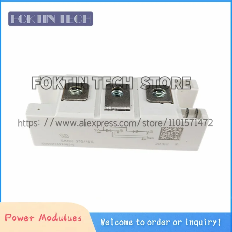 New SKKH210/16E SKKH210/18E SKKH213/08E SKKH215/16E SKKH215/14E SKKH215/12E SKKH215/18E Power Module
New SKKH210/16E SKKH210/18E SKKH213/08E SKKH215/16E SKKH215/14E SKKH215/12E SKKH215/18E Power Module