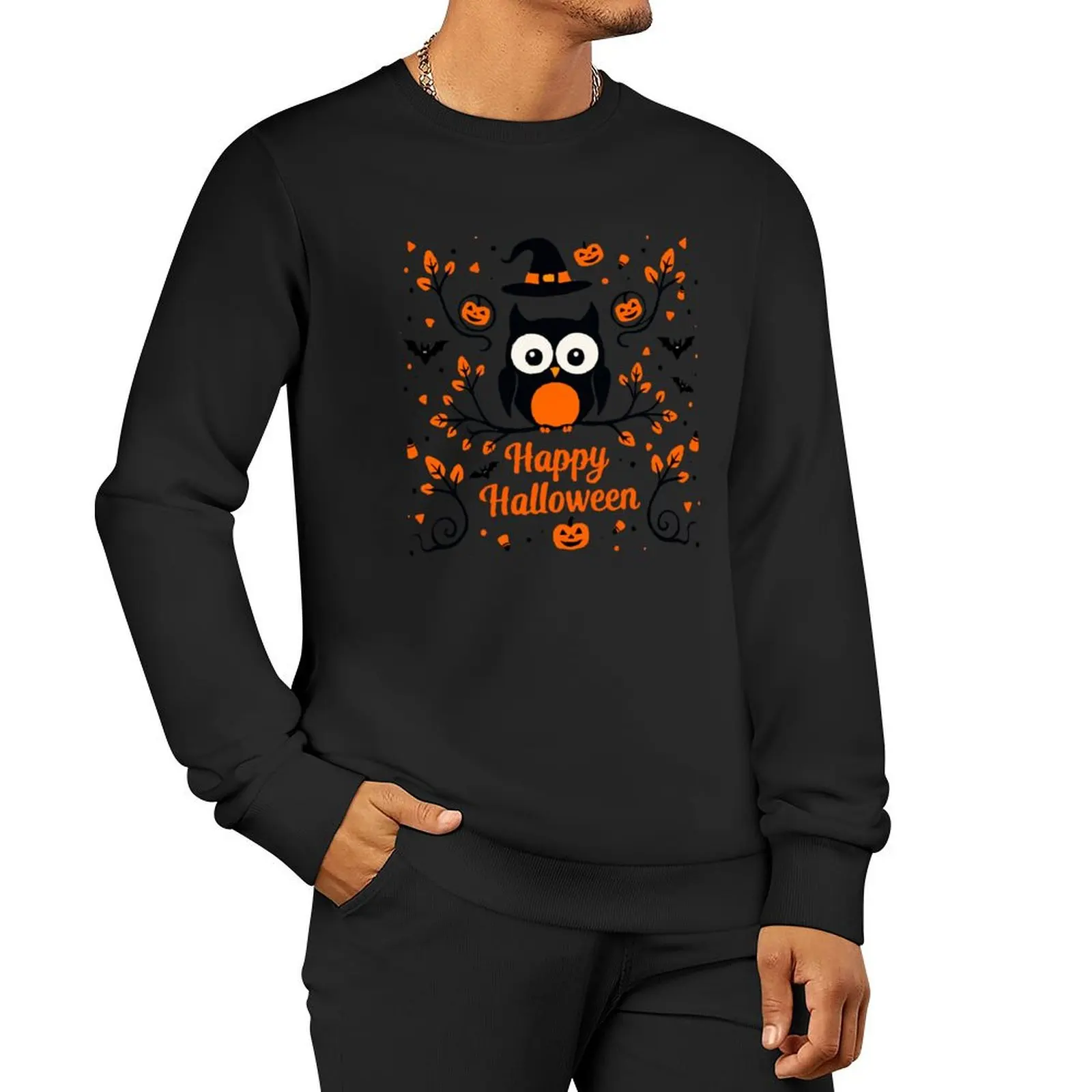 Милый пуловер с капюшоном Happy Halloween, уличная мужская одежда в стиле аниме, спортивная толстовка для мужчин
Милый пуловер с капюшоном Happy Halloween, уличная мужская одежда в стиле аниме, спортивная толстовка для мужчин