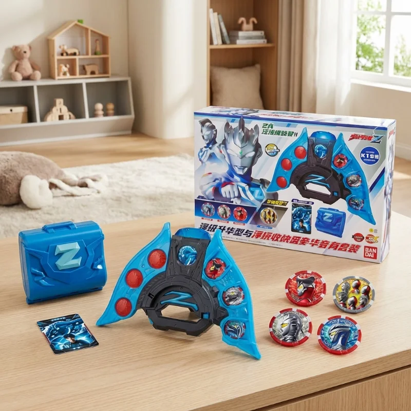 Интерактивная игрушка-герой Bandai Ultraman Z Sublimator & Storage Box Set 57618 со звуком и светом для детей, для ролевых игр, эксклюзивный подарок на день рождения
Интерактивная игрушка-герой Bandai Ultraman Z Sublimator & Storage Box Set 57618 со звуком и светом для детей, для ролевых игр, эксклюзивный подарок на день рождения