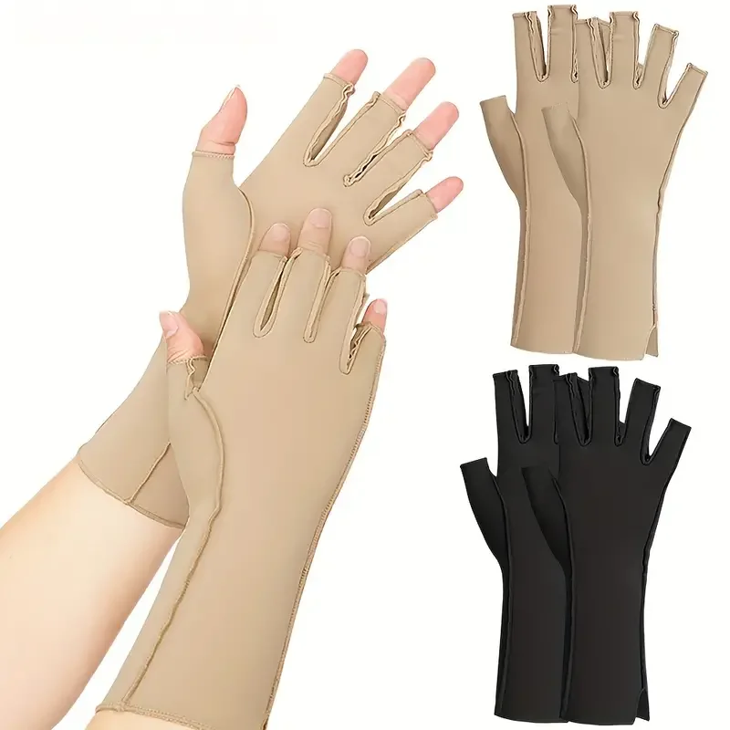 1 Pair Arthritis Compression Gloves, Fingerless Compression Glove For Arthritis For Men & Women, Open Finger Compression Glove
1 Pair Arthritis Compression Gloves, Fingerless Compression Glove For Arthritis For Men & Women, Open Finger Compression Glove