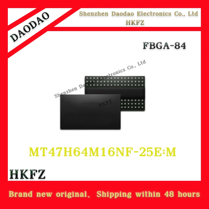 MT47H64M16NF-25E:M Screen printing D9RZH BGA-84 memory IC chip
MT47H64M16NF-25E:M Screen printing D9RZH BGA-84 memory IC chip