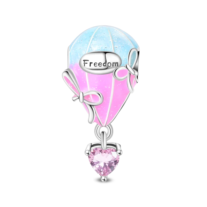 Hot Sales 925 Sterling Silver Sweet Travel Hot Air Balloon Charms Bead Fit Original Bracelet DIY Women Birthday Jewelry Gift
Hot Sales 925 Sterling Silver Sweet Travel Hot Air Balloon Charms Bead Fit Original Bracelet DIY Women Birthday Jewelry Gift