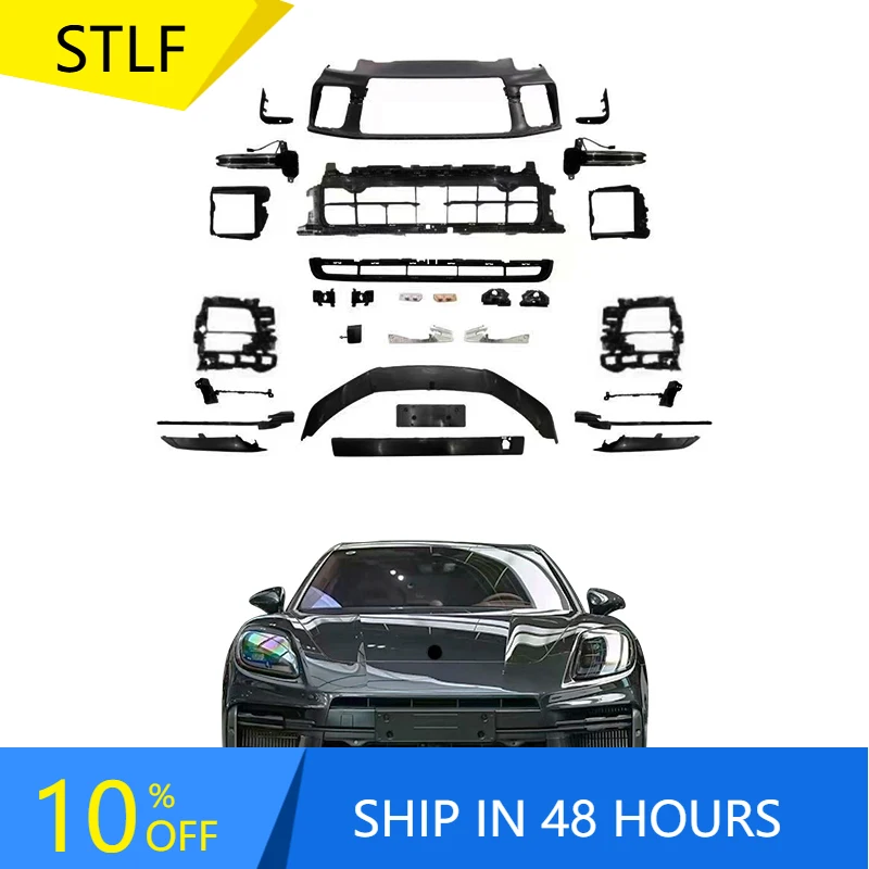 Deren High QualityFront Bumper With Daytime Running Lights Fog Light Cut-Outs For PAG 2024-2025 Panamera Upgrade 976 Turbo
Deren High QualityFront Bumper With Daytime Running Lights Fog Light Cut-Outs For PAG 2024-2025 Panamera Upgrade 976 Turbo