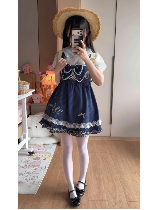 Summer Cute Age-Defying Plaid Print Loose Knot Dress Fake Two-Piece Gown A-Line Skirt Casual Short Sleeve Women's D...
Summer Cute Age-Defying Plaid Print Loose Knot Dress Fake Two-Piece Gown A-Line Skirt Casual Short Sleeve Women's D...