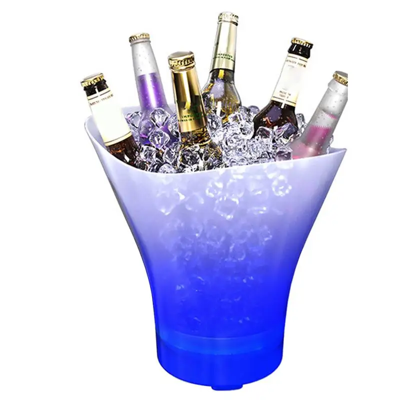 LED Ice Bucket 7L Glowing Cooler Bucket Colorful Lighted Drink Containers Waterproof LED Light Wine Bucket With Built-in
LED Ice Bucket 7L Glowing Cooler Bucket Colorful Lighted Drink Containers Waterproof LED Light Wine Bucket With Built-in