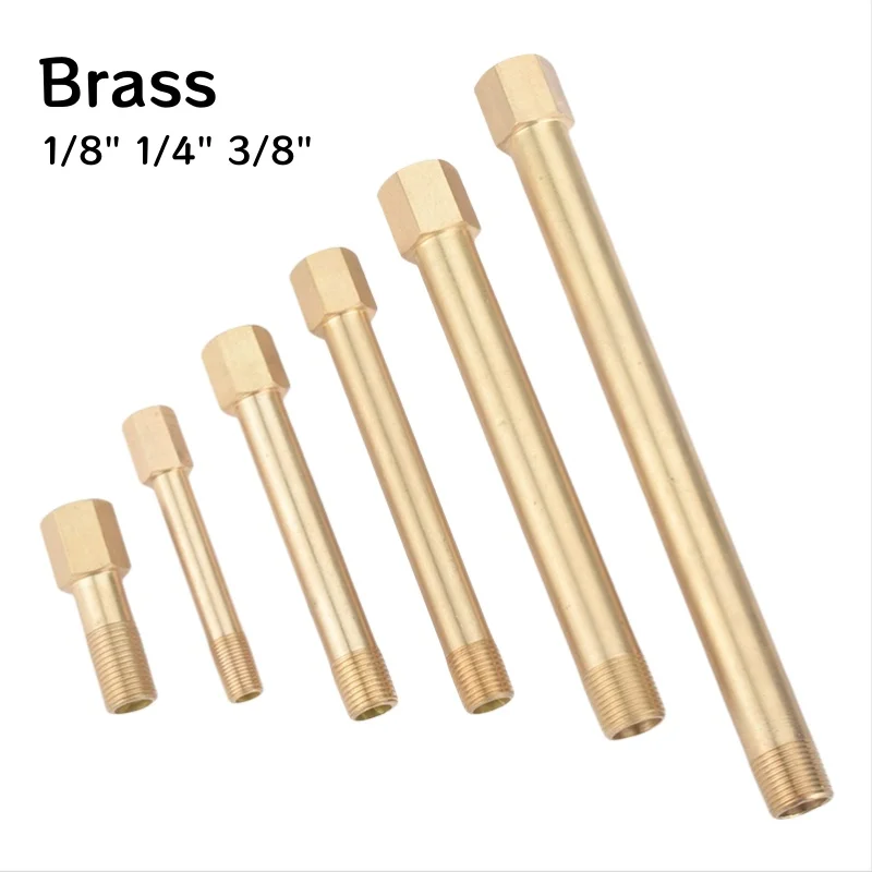 1/8" 1/4" 3/8" Brass Pipe Fitting Extend Length Female Mold Pipe Molding Adapter Coupler Connector 50-100mm
1/8" 1/4" 3/8" Brass Pipe Fitting Extend Length Female Mold Pipe Molding Adapter Coupler Connector 50-100mm