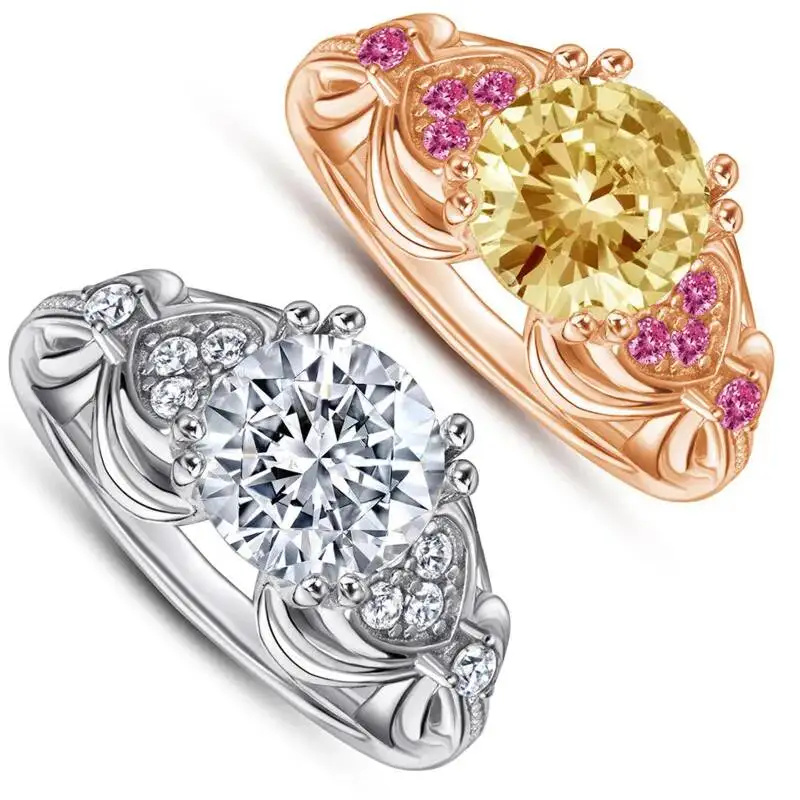 JellyStory Trendy S925 Sterling Silver Non-Tarnish Rose Gold Zircon Ring, European American Niche Style, Stackable Promise Gift
JellyStory Trendy S925 Sterling Silver Non-Tarnish Rose Gold Zircon Ring, European American Niche Style, Stackable Promise Gift