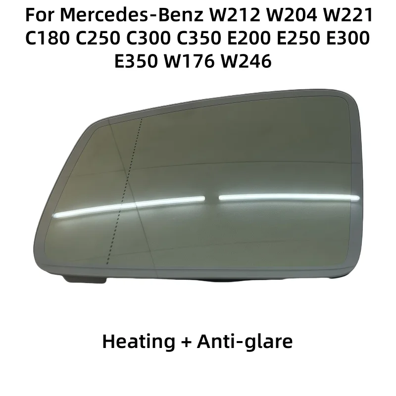 Car Dimming Heated Rear Mirror Glass For Mercedes-Benz W212 W204 W221 C180 C250 C300 C350 E200 E250 E300 E350 W176 W246 GLA GLK
Car Dimming Heated Rear Mirror Glass For Mercedes-Benz W212 W204 W221 C180 C250 C300 C350 E200 E250 E300 E350 W176 W246 GLA GLK