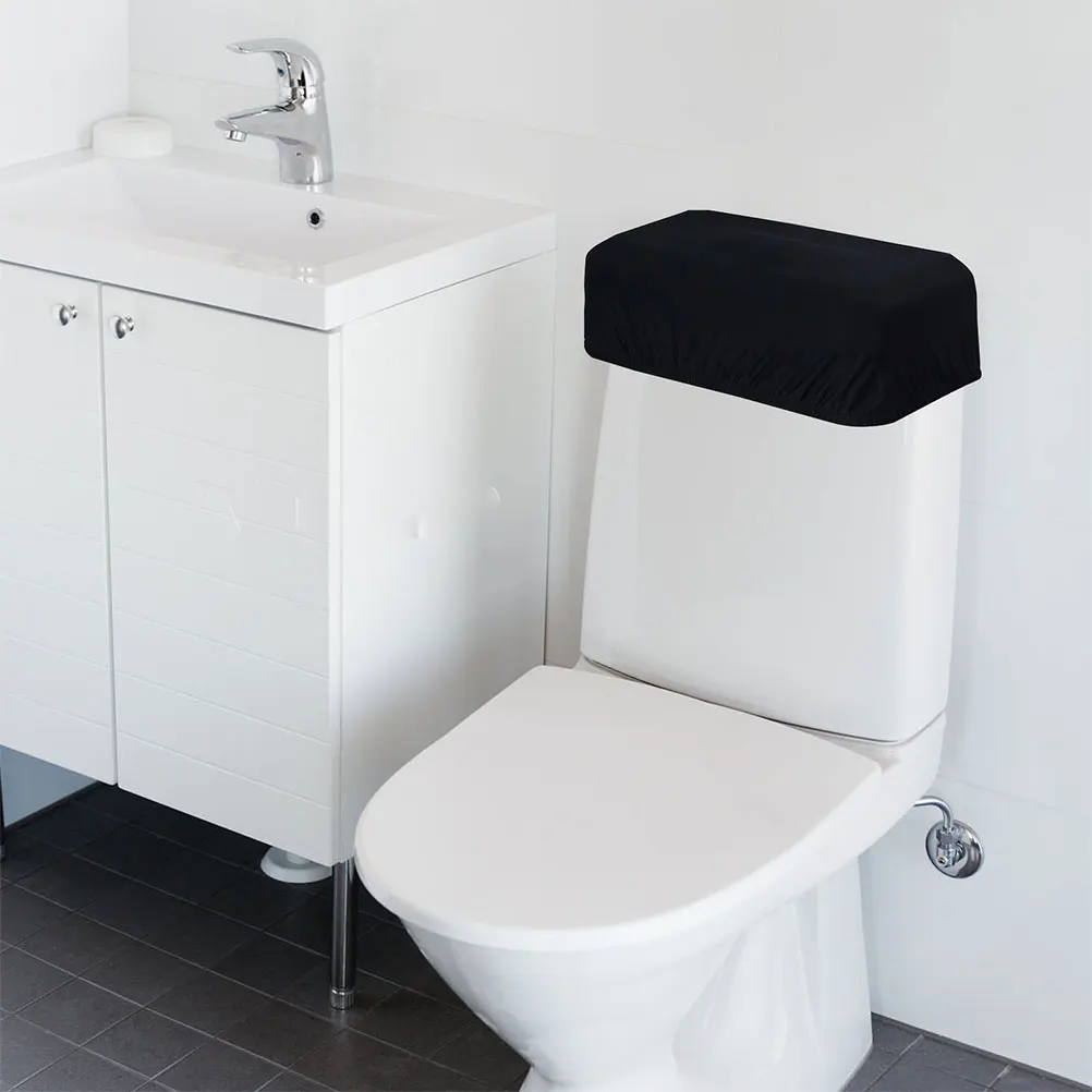 2pcs Bathroom Tank Lid Cover Black Soft Polyester Stretchable Protector Washable Toilet Top Cover Durability Easy Installation
2pcs Bathroom Tank Lid Cover Black Soft Polyester Stretchable Protector Washable Toilet Top Cover Durability Easy Installation