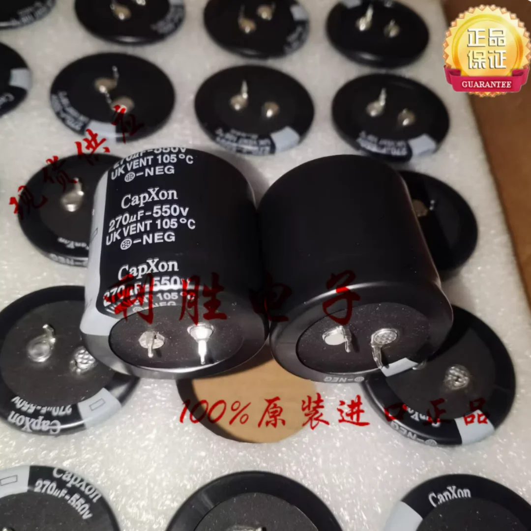 270UF 550V Taiwan Fengbin electrolytic capacitor 550V270UF 35*35 UK 105 degrees
270UF 550V Taiwan Fengbin electrolytic capacitor 550V270UF 35*35 UK 105 degrees