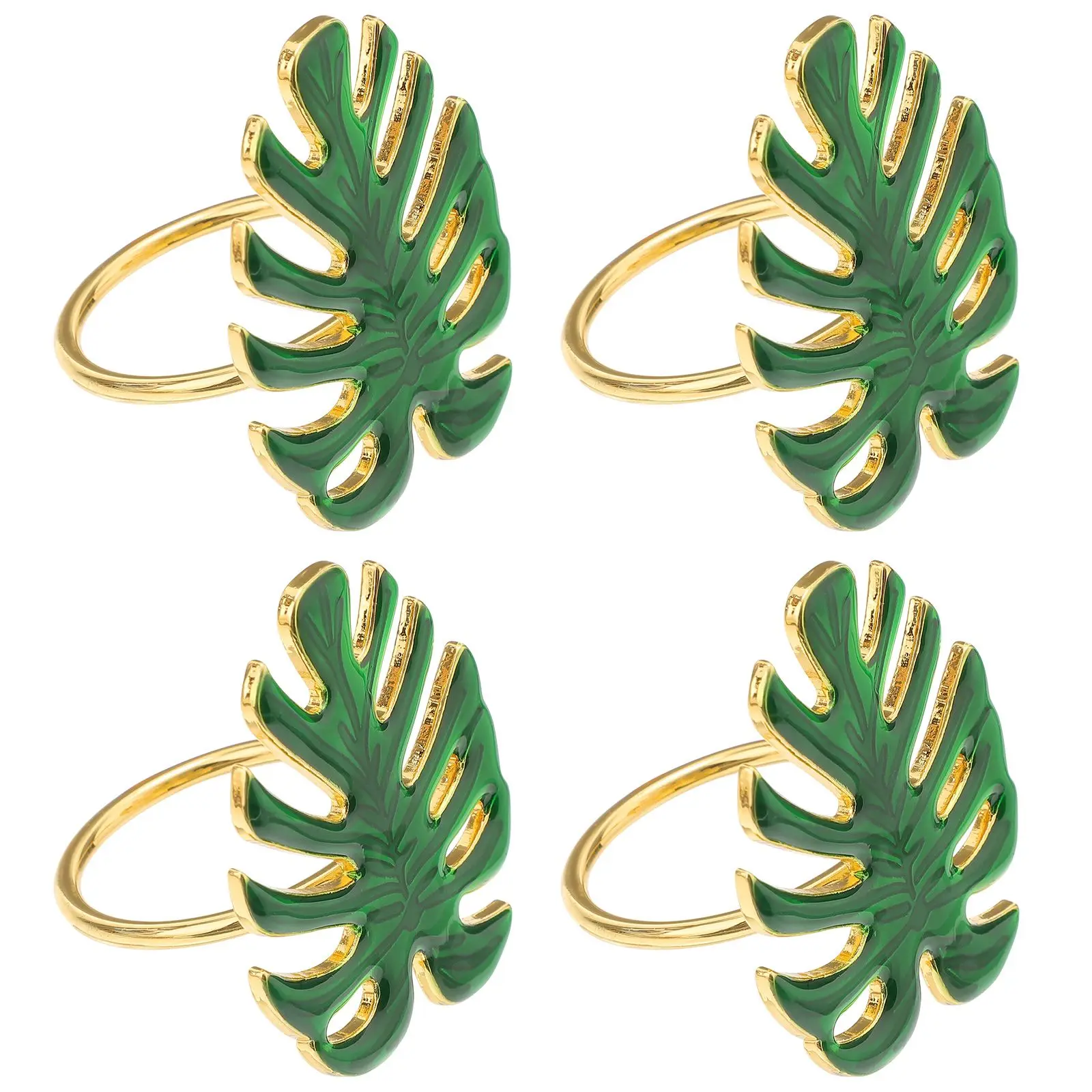 4 Pcs Green Turtle Leaf Napkin Rings Realistic Design Metal Napkin Buckles Banquet Wedding Party Table Decoration
4 Pcs Green Turtle Leaf Napkin Rings Realistic Design Metal Napkin Buckles Banquet Wedding Party Table Decoration