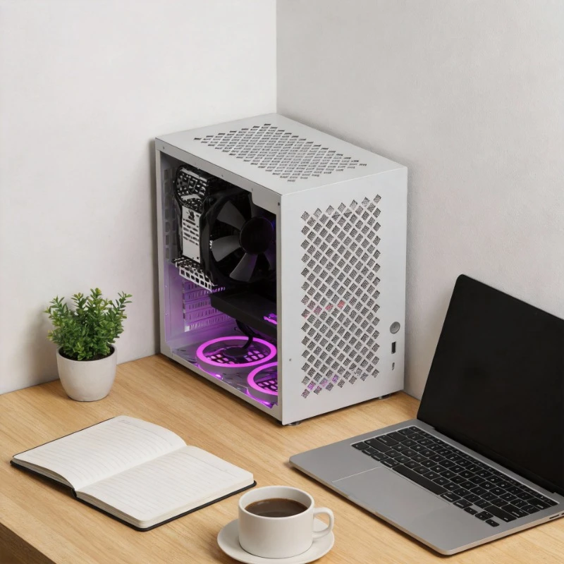 Compact Desktop PC Enclosure ITX Case with PSU Support Small Form Factor Mini Tower Computer Case
Compact Desktop PC Enclosure ITX Case with PSU Support Small Form Factor Mini Tower Computer Case