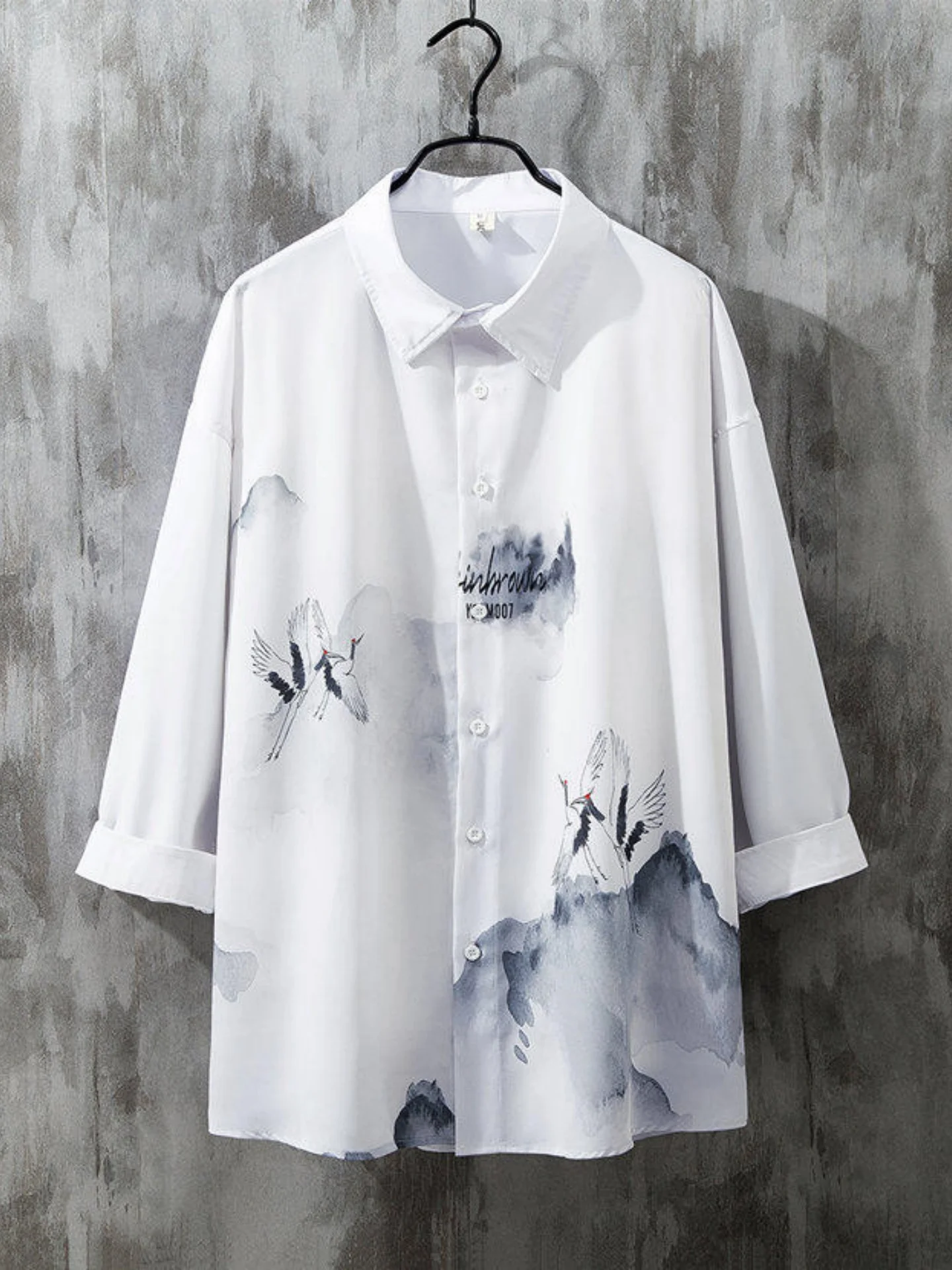 New Chinese Sle Men's Ice Silk Seven Sve irt Summer Trendy ort Sve Men's Clothing Outerwear Loose Fit Youth
New Chinese Sle Men's Ice Silk Seven Sve irt Summer Trendy ort Sve Men's Clothing Outerwear Loose Fit Youth