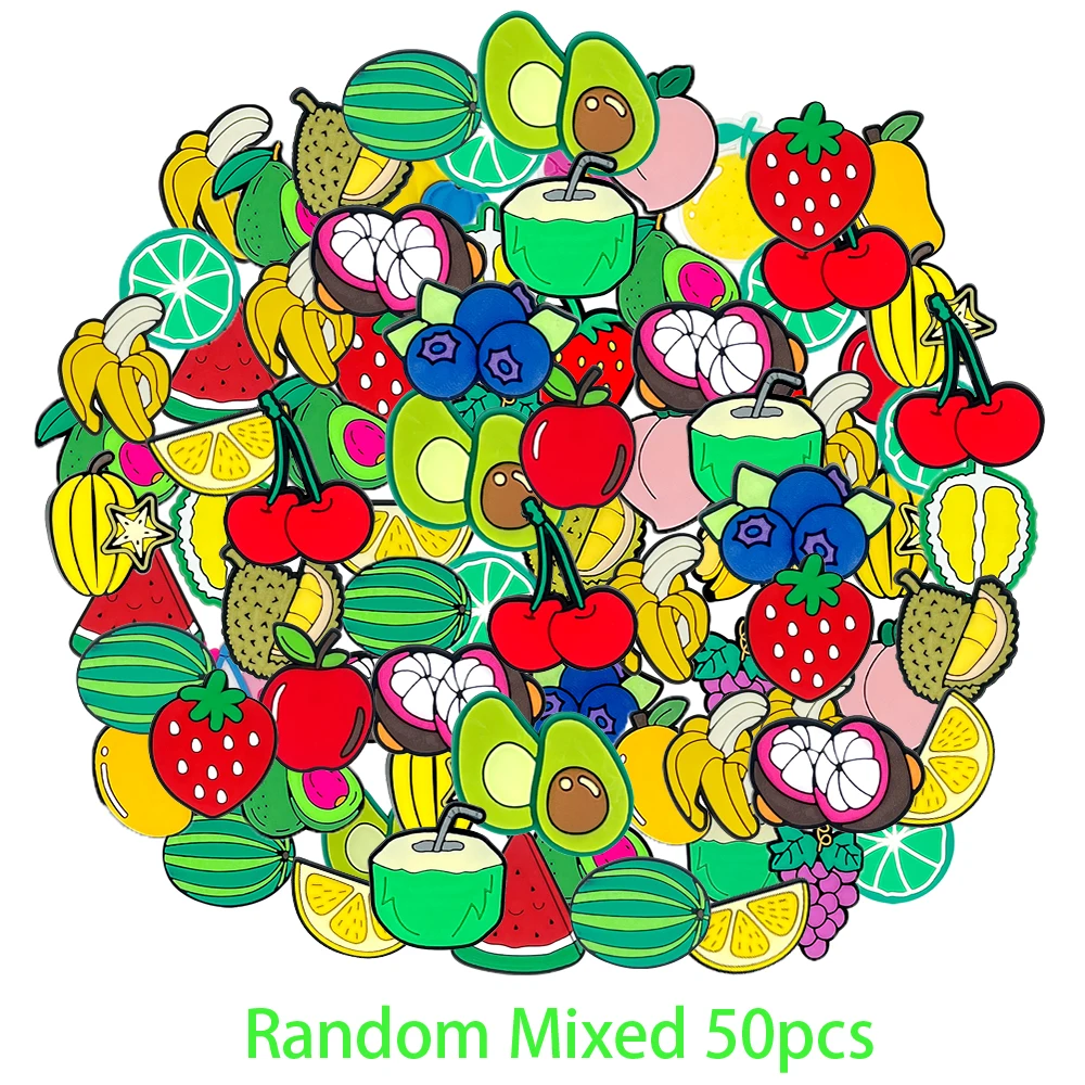 9-50pcs Summer Fruits Shoe Charms Designer for Shoe Accessories Dreations for Sandals Sneaker Classic Clog Kids X-mas Gifts
9-50pcs Summer Fruits Shoe Charms Designer for Shoe Accessories Dreations for Sandals Sneaker Classic Clog Kids X-mas Gifts