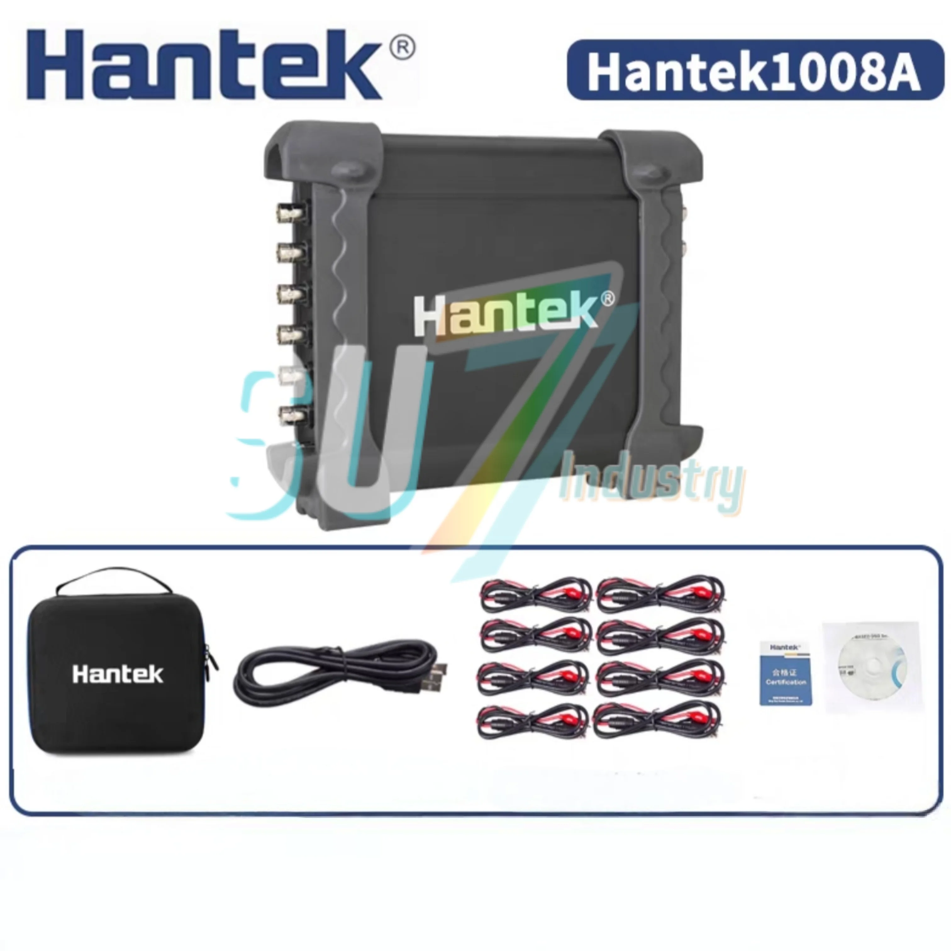 Hantek 1008A Eight-channel USB virtual oscilloscope New In Box
Hantek 1008A Eight-channel USB virtual oscilloscope New In Box
