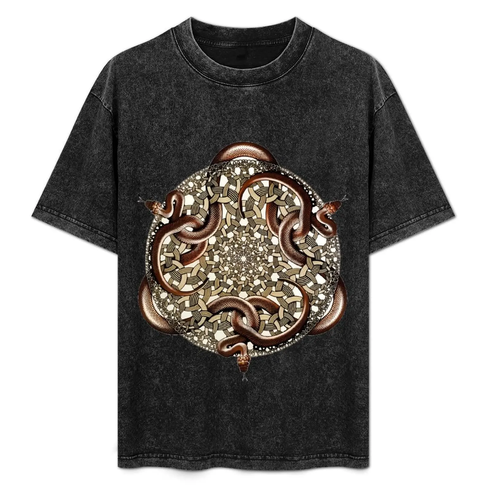 M.C. Escher - Snakes T-Shirt Summer Casual Loose T-Shirt
M.C. Escher - Snakes T-Shirt Summer Casual Loose T-Shirt
