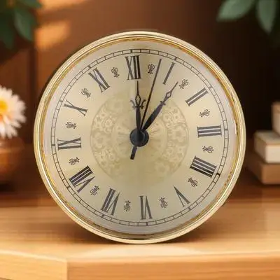 Quartz Wall Insert Industrial Style Decorative Mute Sturdy Lightweight Mini Plastic Replacement Mechanism Simple Office 
Quartz Wall Insert Industrial Style Decorative Mute Sturdy Lightweight Mini Plastic Replacement Mechanism Simple Office