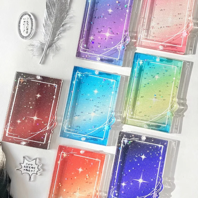 Brilliant Milky Way Series Photoicard Frame for Kpop Idol Card Acrylic Photo Frame 3 Inch Anime Card Sleeves Creative Desk Decro
Brilliant Milky Way Series Photoicard Frame for Kpop Idol Card Acrylic Photo Frame 3 Inch Anime Card Sleeves Creative Desk Decro