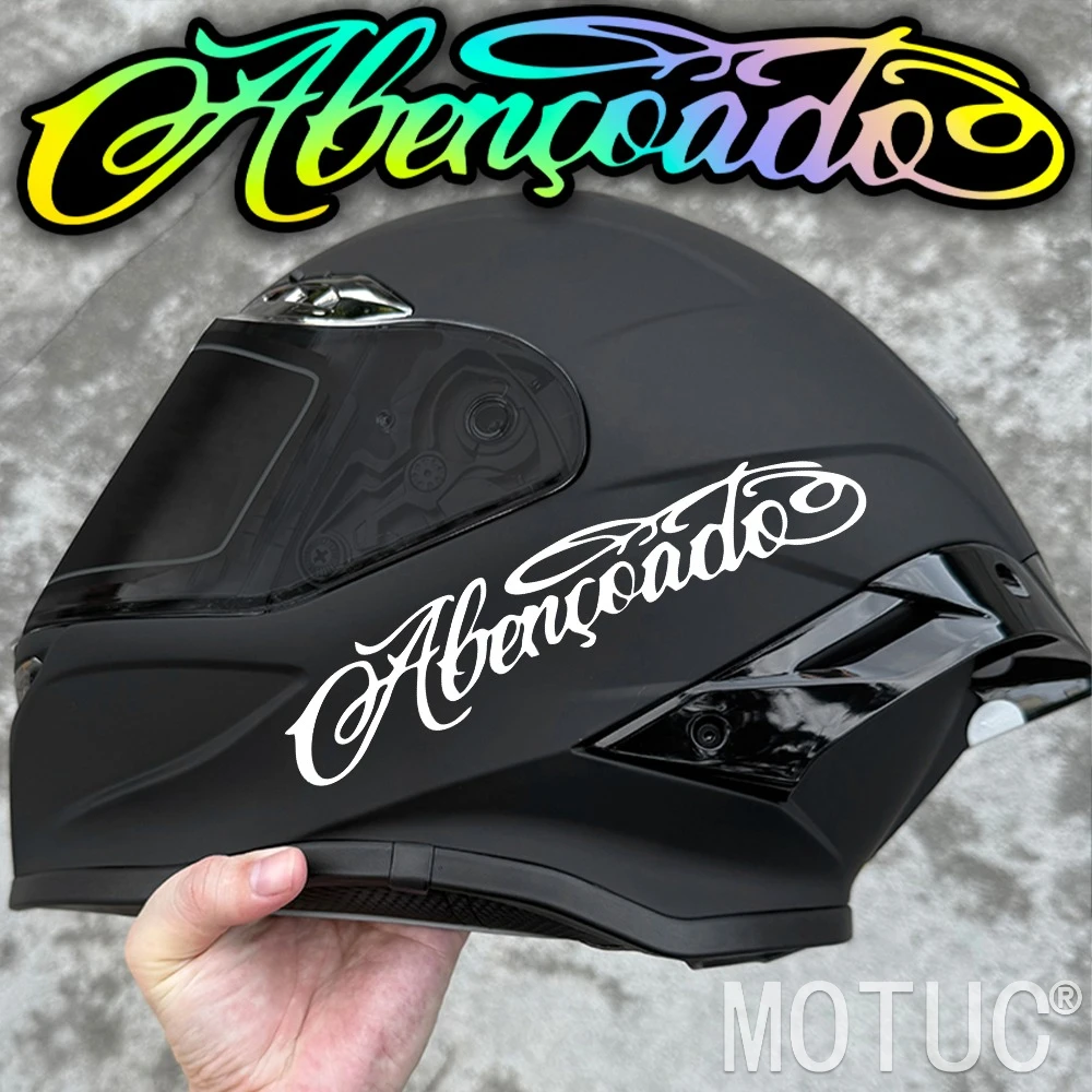 1pc Abençoado Blessed Motorcycle Sticker Waterproof Vinyl Decal for DIY Helmet Fairing Fuel Tank Car Windows Exterior Decors
1pc Abençoado Blessed Motorcycle Sticker Waterproof Vinyl Decal for DIY Helmet Fairing Fuel Tank Car Windows Exterior Decors