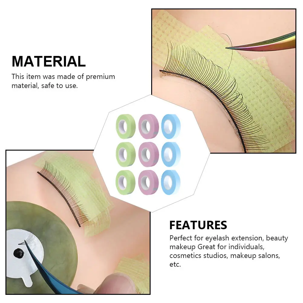12 Rolls Premium Eyelash Grafting Tapes Comfortable and Easy to Use Perfect for Eyelash Extension Beauty Salons
12 Rolls Premium Eyelash Grafting Tapes Comfortable and Easy to Use Perfect for Eyelash Extension Beauty Salons