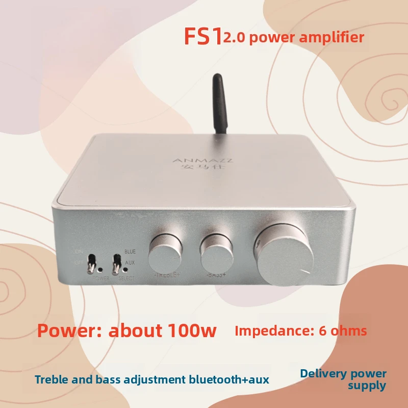 In-stock mini high-power digital 2.0 amplifier, small high-fidelity audiophile bluetooth desktop home audio system
In-stock mini high-power digital 2.0 amplifier, small high-fidelity audiophile bluetooth desktop home audio system