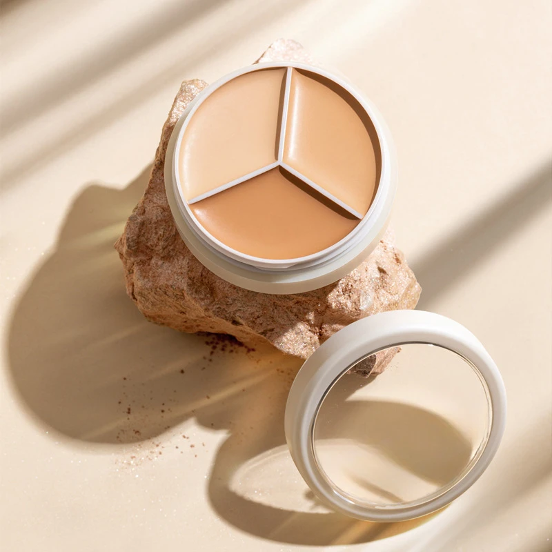 3 Color Concealer Cover The Spots, Periorbital Dark Circles and Pockmarks Face Facial Flare Mask Cosmeticos Makeup
3 Color Concealer Cover The Spots, Periorbital Dark Circles and Pockmarks Face Facial Flare Mask Cosmeticos Makeup