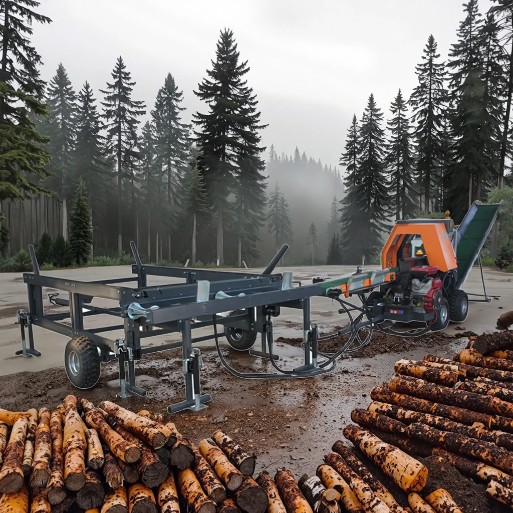 Customized Portable Automatic 30T Firewood Processor Machine With Conveyor Diesel Engine Wood Processor For Sale Wood Splitting
Customized Portable Automatic 30T Firewood Processor Machine With Conveyor Diesel Engine Wood Processor For Sale Wood Splitting