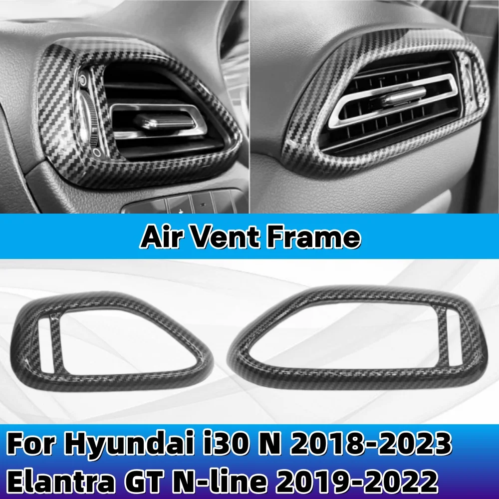 Декоративные накладки на дефлекторы воздуховодов (левый и правый) для Hyundai i30 N 2018-2023, Elantra GT N-line 2019-2022, 2 шт.
Декоративные накладки на дефлекторы воздуховодов (левый и правый) для Hyundai i30 N 2018-2023, Elantra GT N-line 2019-2022, 2 шт.