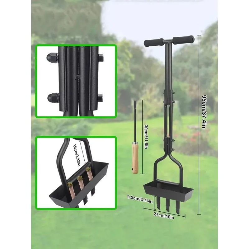 Аэратор для газона, инструмент для обработки, Т-образная ручка, пробоотборник, вентиляция газона, инструмент для садоводства и обслуживания
Аэратор для газона, инструмент для обработки, Т-образная ручка, пробоотборник, вентиляция газона, инструмент для садоводства и обслуживания