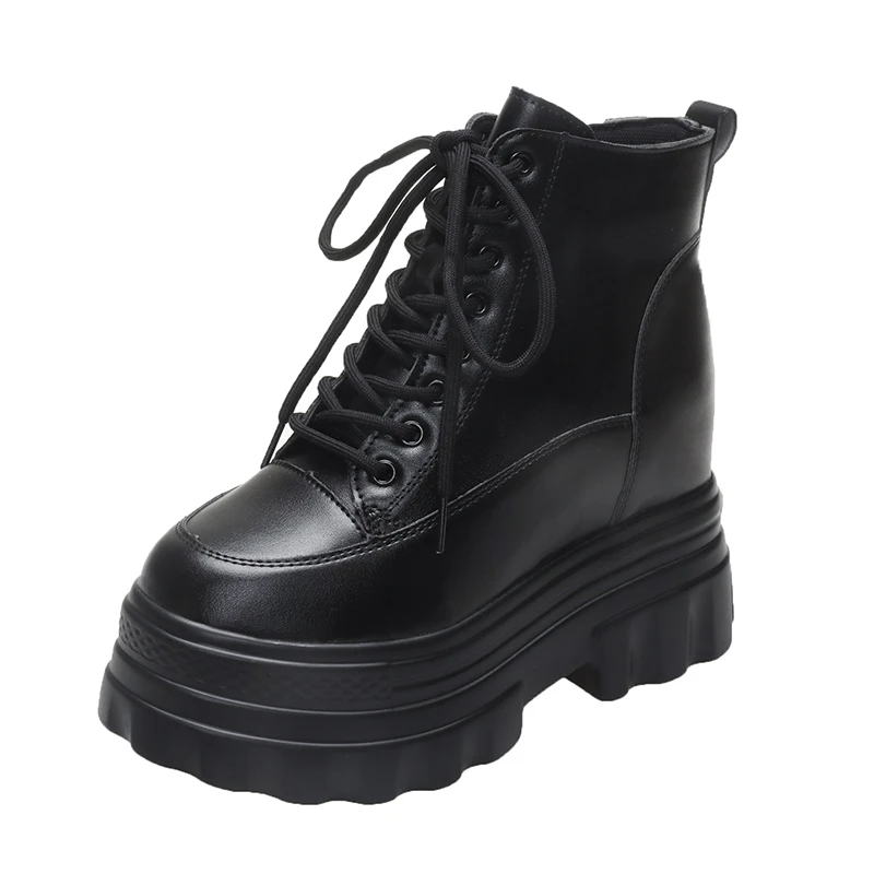 9CM High Heels Women Platform Ankle Boots New 2026 Spring Designer Leather Motorcycle Shoes Zip Chunky Punk Boots Mujer Botas
9CM High Heels Women Platform Ankle Boots New 2026 Spring Designer Leather Motorcycle Shoes Zip Chunky Punk Boots Mujer Botas