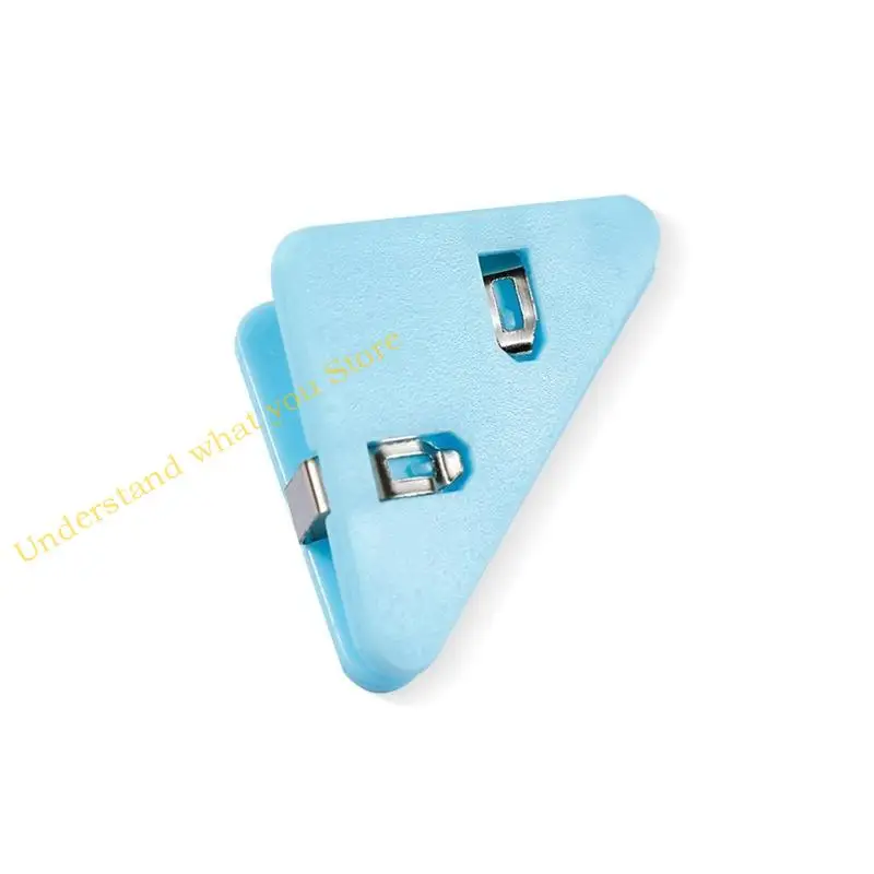 J60A Colorful Paper Clamp Corner Paper Clamp Book Page Mark Office File Clip Hold up 50 Sheets for Document Calender Bag
J60A Colorful Paper Clamp Corner Paper Clamp Book Page Mark Office File Clip Hold up 50 Sheets for Document Calender Bag