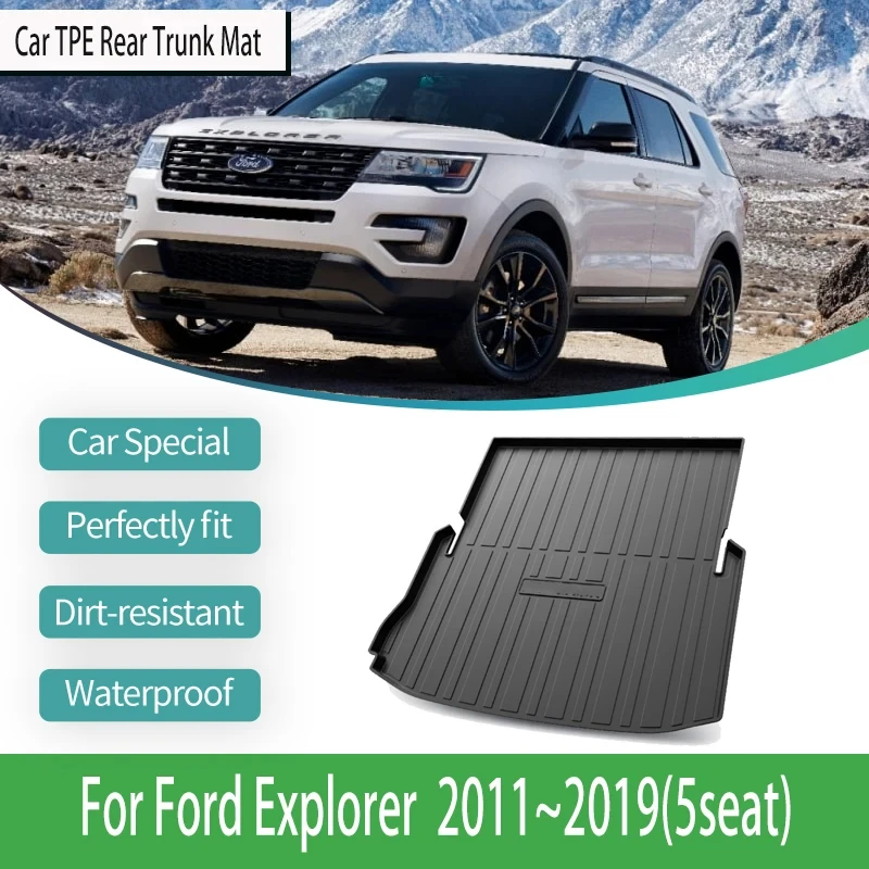 Водонепроницаемый защитный коврик для багажника автомобиля Ford Explorer Classic 2011 ~ 2019
Водонепроницаемый защитный коврик для багажника автомобиля Ford Explorer Classic 2011 ~ 2019