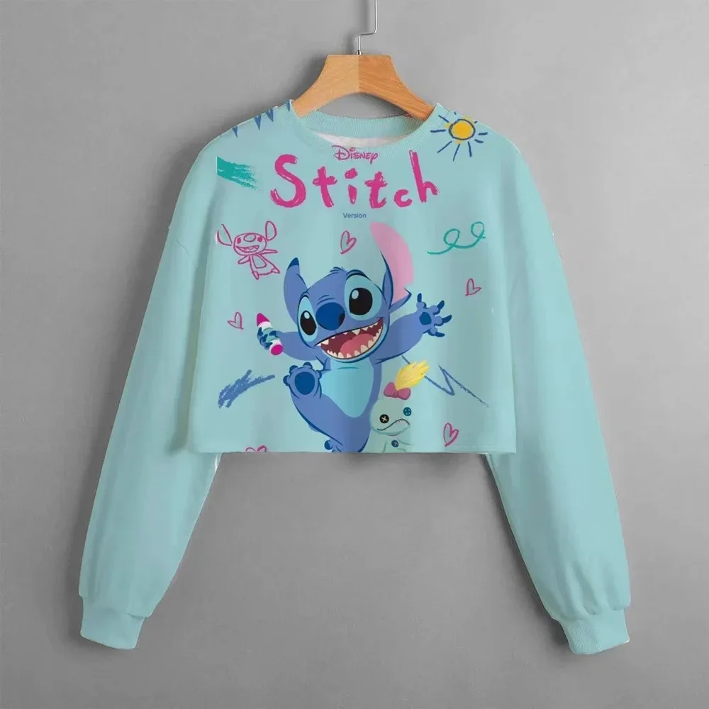 2025 Fashion New Autumn and Winter Children's Clothing Casual Cartoon Printing Girls Short Disney Stitch Sweater Cozy Girls Tops
2025 Fashion New Autumn and Winter Children's Clothing Casual Cartoon Printing Girls Short Disney Stitch Sweater Cozy Girls Tops