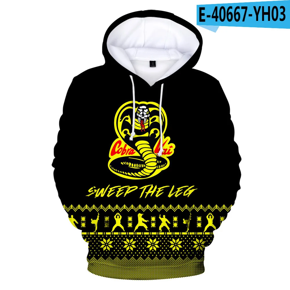 Trendy Classic The Karate Cobra Kai 3D Hoodies Sweatshirts Boys/Girls Long Sleeve Hoodie Fashion Kids/adult Sweatshirt Pullovers
Trendy Classic The Karate Cobra Kai 3D Hoodies Sweatshirts Boys/Girls Long Sleeve Hoodie Fashion Kids/adult Sweatshirt Pullovers