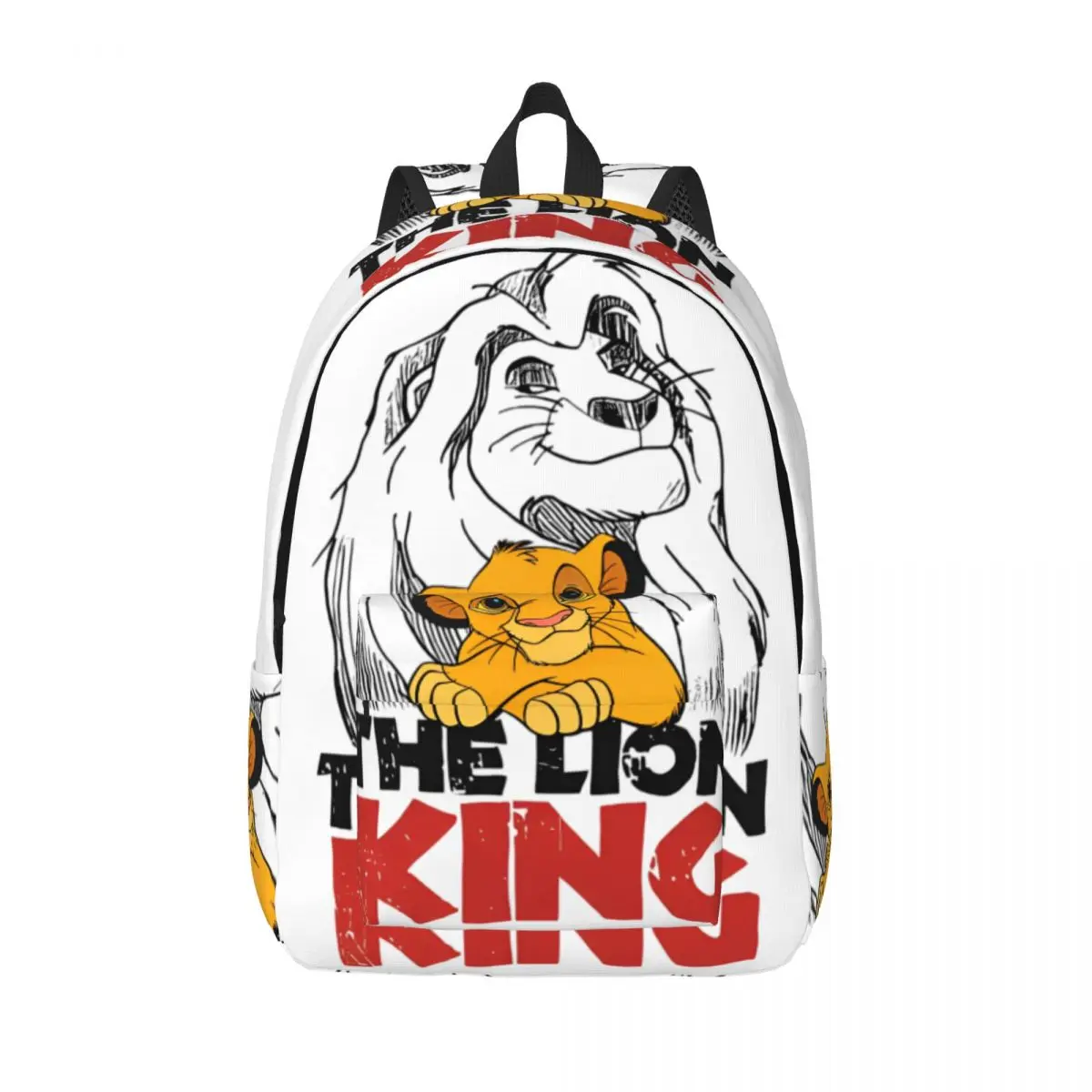 Рюкзак Короля Льва Mufasa Simba для мужчин и женщин, повседневный школьный деловой рюкзак, сумка через плечо для колледжа, уличная сумка 
Рюкзак Короля Льва Mufasa Simba для мужчин и женщин, повседневный школьный деловой рюкзак, сумка через плечо для колледжа, уличная сумка