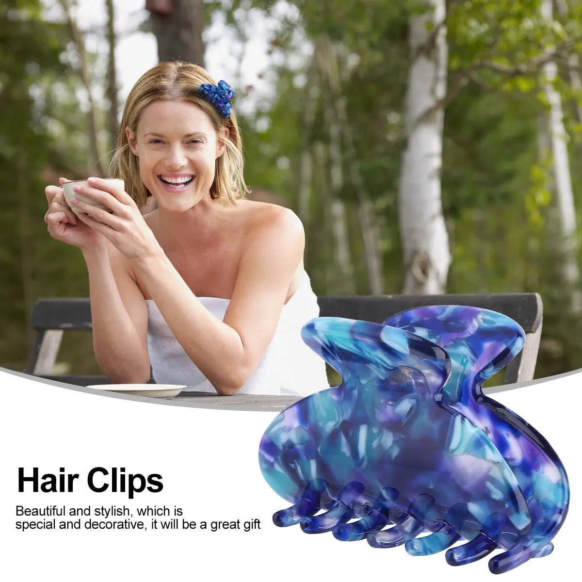 Acetate Sheet Hair Clips Durable Sturdy Simple Design Perfect for Everyday Use Fashion Hair Accessories Women Headdress
Acetate Sheet Hair Clips Durable Sturdy Simple Design Perfect for Everyday Use Fashion Hair Accessories Women Headdress