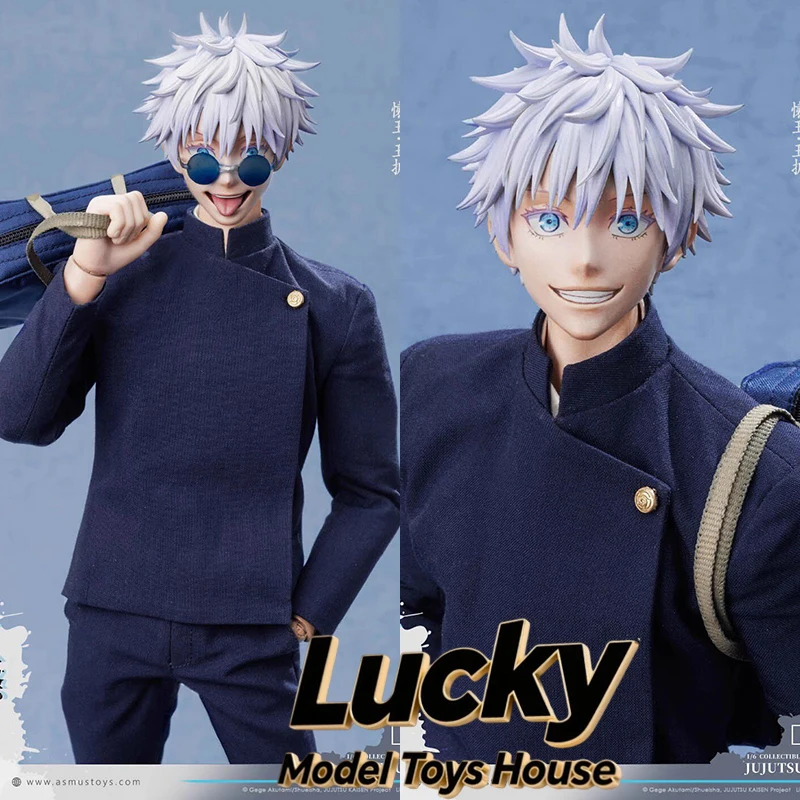 ASMUS TOYS 1/6 JJKS201A Gojo Satoru White Hair Anime Boy Action Figure Jujutsu Kaisen Fans Collectible 12inch Handsome Soldier
ASMUS TOYS 1/6 JJKS201A Gojo Satoru White Hair Anime Boy Action Figure Jujutsu Kaisen Fans Collectible 12inch Handsome Soldier