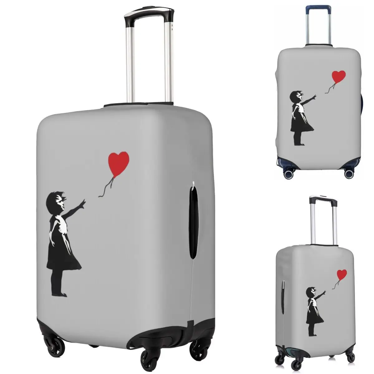 Banksy - Girl With Balloon Suitcase Cover Protection Elastic Travel Luggage Protector Covers for 18-32 Inch
Banksy - Girl With Balloon Suitcase Cover Protection Elastic Travel Luggage Protector Covers for 18-32 Inch