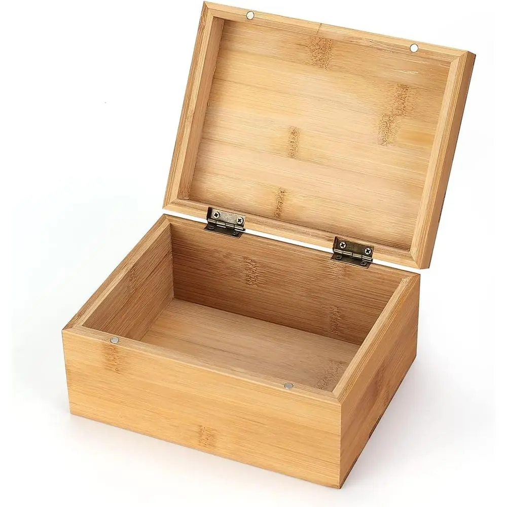 Коробка с навесными крышками из натурального бамбука, 6,7 x 5,1 x 3,1, хранилище для рукоделия и рукоделия, домашний декор, подарочная коробка
Коробка с навесными крышками из натурального бамбука, 6,7 x 5,1 x 3,1, хранилище для рукоделия и рукоделия, домашний декор, подарочная коробка