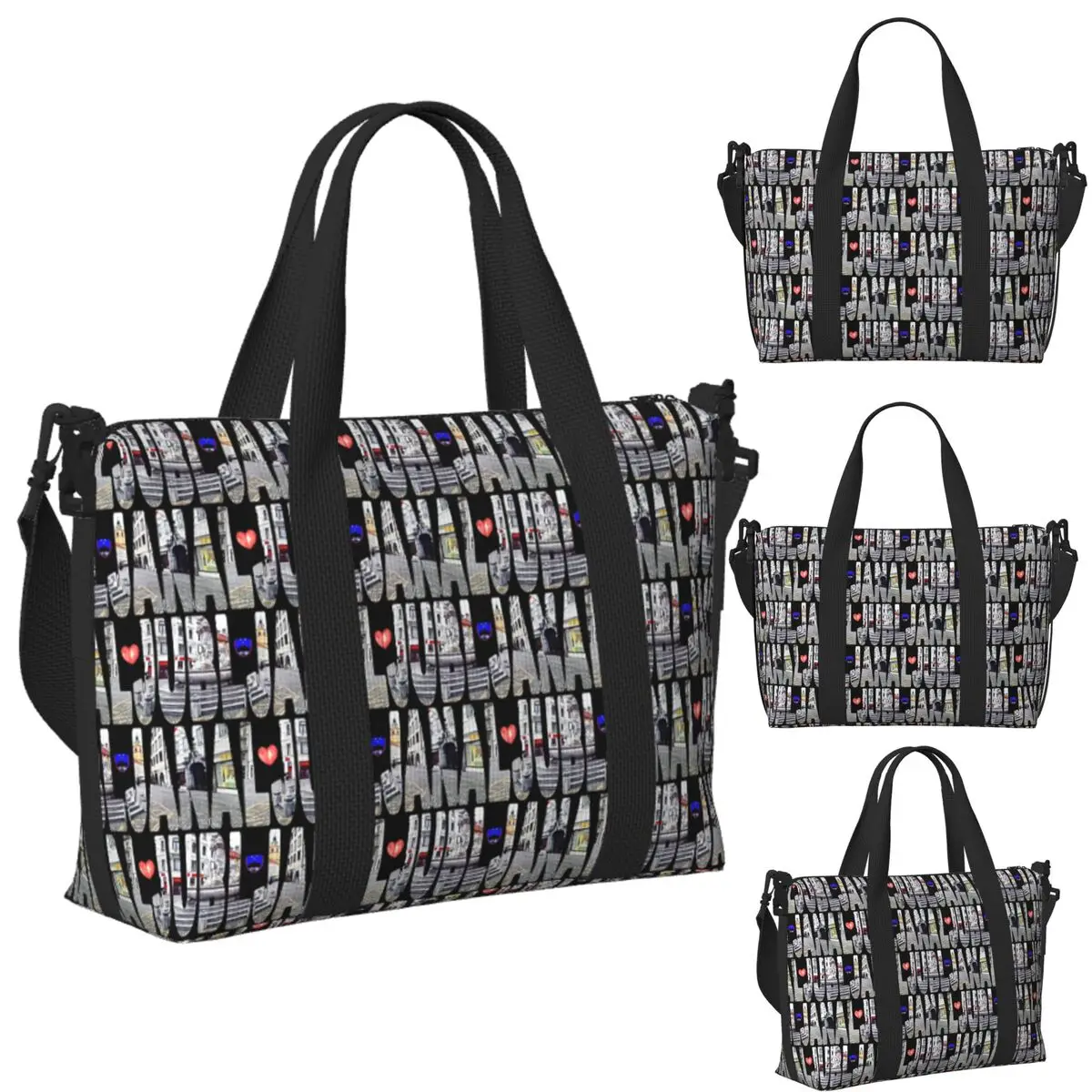 Ljublijana Robbov Vodnjak Fountain Mestni Trg Plaza Beach Travel Bag Tote Bags for Gym Sport Women Shopping Duffle Shoulder Bag
Ljublijana Robbov Vodnjak Fountain Mestni Trg Plaza Beach Travel Bag Tote Bags for Gym Sport Women Shopping Duffle Shoulder Bag
