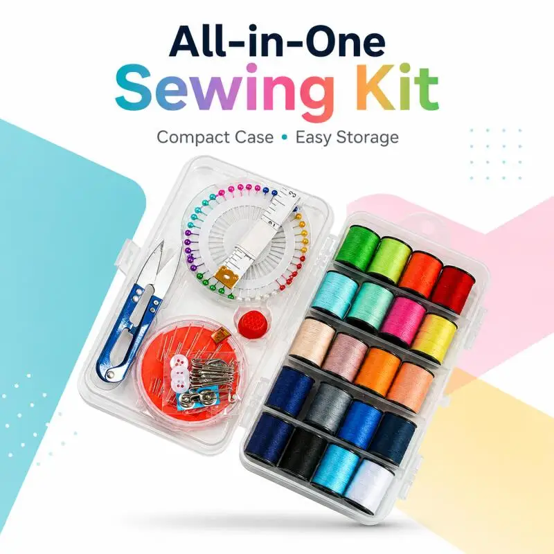 20 Colors of Thread Spools Handmade Sewing Thread Set for Hand and Machine Sewing, Multipurpose DIY Combination
20 Colors of Thread Spools Handmade Sewing Thread Set for Hand and Machine Sewing, Multipurpose DIY Combination