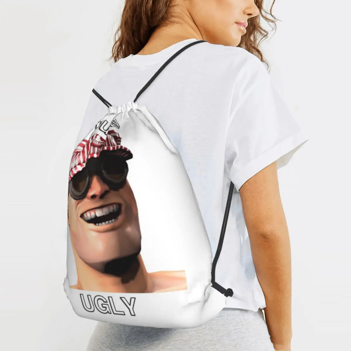 You're Ugly I Smell Jojo Engineer TF2 Team Fortress 2 Backpacks Portable Drawstring Bags Sports Bag Book Bag for Travel Students
You're Ugly I Smell Jojo Engineer TF2 Team Fortress 2 Backpacks Portable Drawstring Bags Sports Bag Book Bag for Travel Students