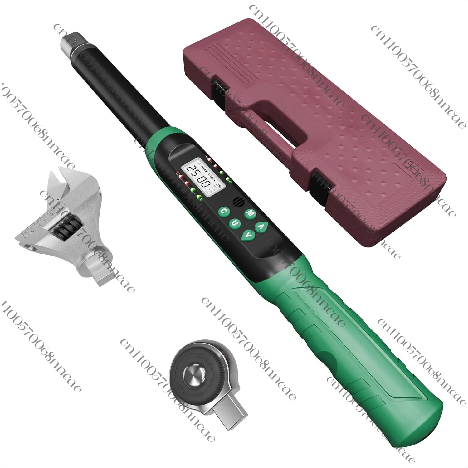 Adjustable digital torque wrench 6.8-135 3/8 inch ratchet head for a variety of repairs
Adjustable digital torque wrench 6.8-135 3/8 inch ratchet head for a variety of repairs