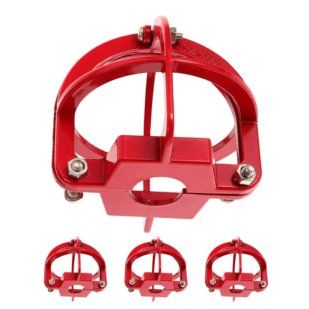 4Pcs Fire Sprinkler Head Cover Plate Metal Sprinkler Guard Durability Protection for Ceiling Systems Residential Use
4Pcs Fire Sprinkler Head Cover Plate Metal Sprinkler Guard Durability Protection for Ceiling Systems Residential Use