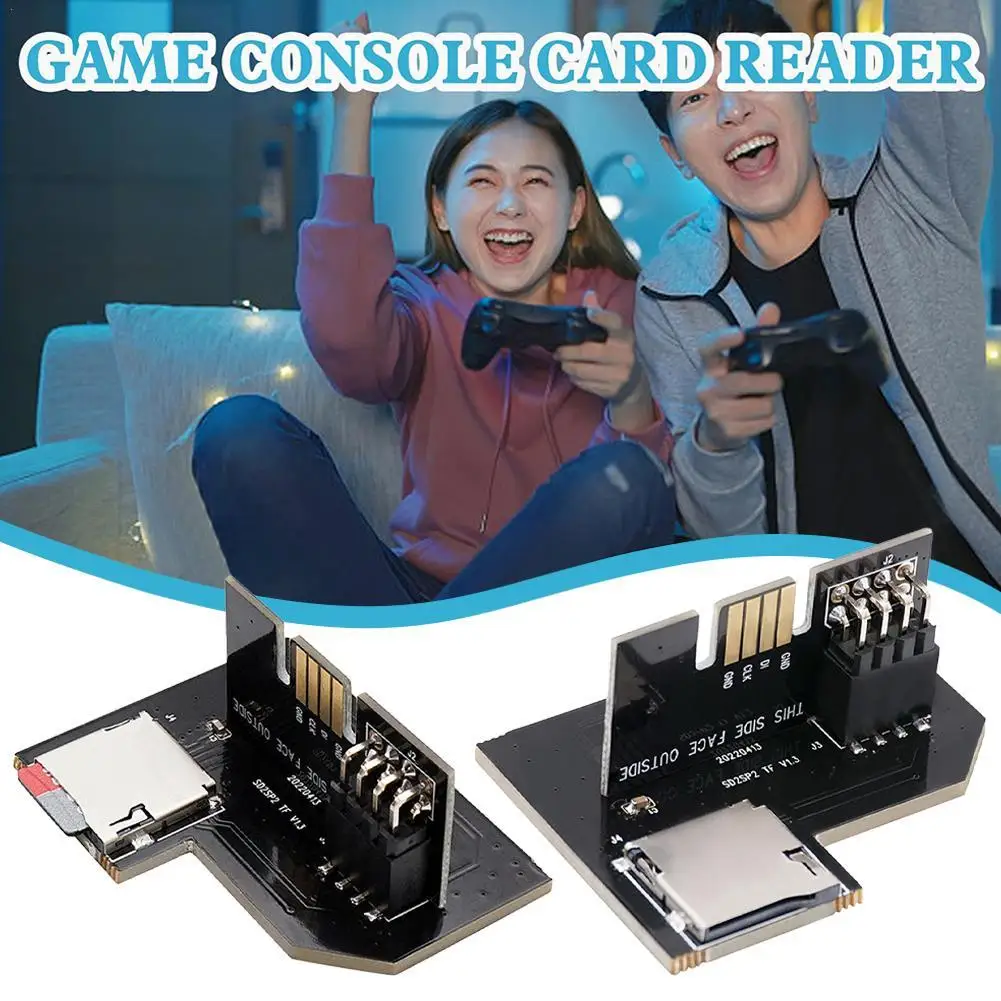 For NGC SD2SP2 PRO Adapter Version V1.3 SDLoad SDL Card TF Card Reader For GameCube Consoles Accessories
For NGC SD2SP2 PRO Adapter Version V1.3 SDLoad SDL Card TF Card Reader For GameCube Consoles Accessories