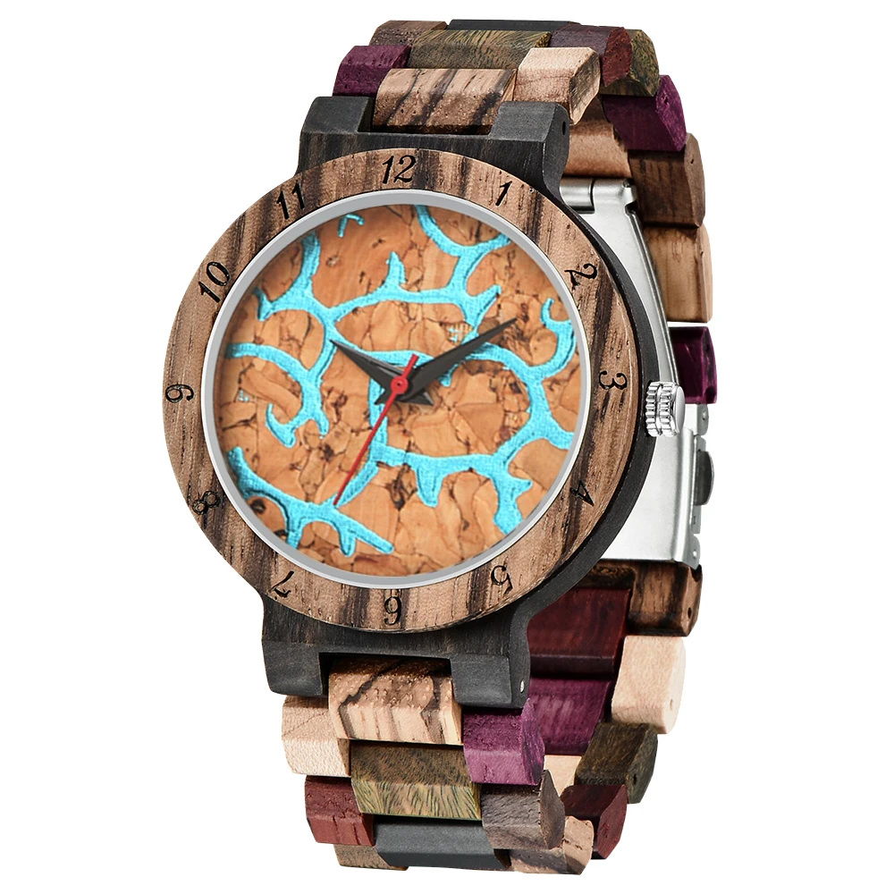 New Unique Mysterious Team Design Colorful Checkered Wooden Disc Men's Watch Luxury Fashion Trendy Men's Accessories Watch
New Unique Mysterious Team Design Colorful Checkered Wooden Disc Men's Watch Luxury Fashion Trendy Men's Accessories Watch