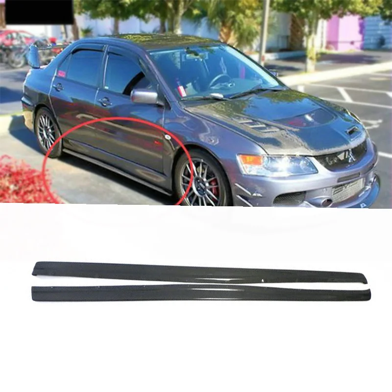 Car-styling Damd Style Carbon Fiber Side Skirt Extension Glossy Finish Door Step Panel Fit For Mitsubishi Evolution EVO 7 8 9
Car-styling Damd Style Carbon Fiber Side Skirt Extension Glossy Finish Door Step Panel Fit For Mitsubishi Evolution EVO 7 8 9
